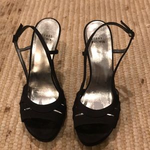 Stuart Weitzman black sandals